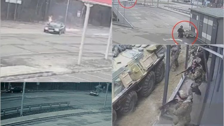 ŞOK VİDEO: Ruslar insanları öldürərək əylənir