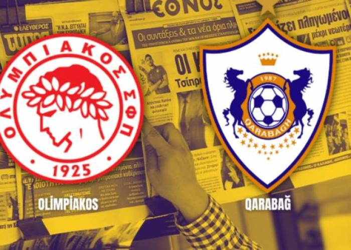 "Olimpiakos" - "Qarabağ" oyunu bir dəqiqəlik sükutla başlayacaq