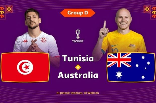 DÇ-2022: Tunis-Avstraliya oyunu başlandı - YENİLƏNİR