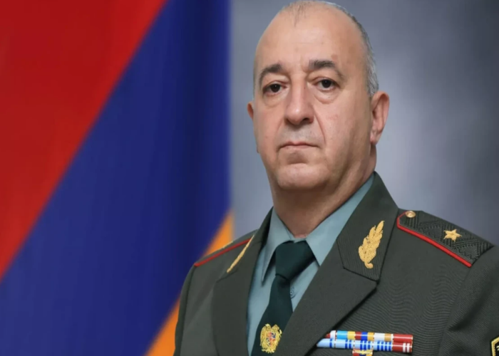 Ermənistanda general HƏBS EDİLDİ