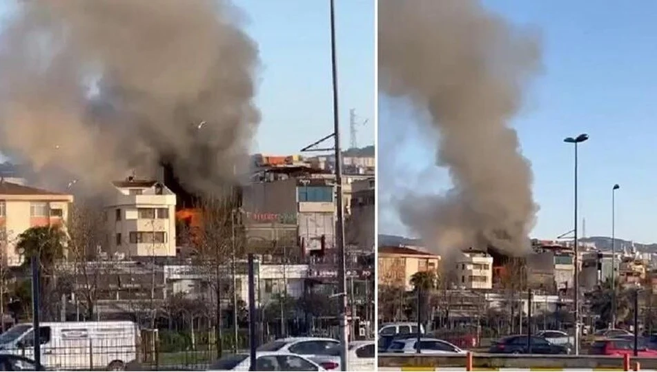 İstanbulda hotel yandı: Ölən və yaralananlar var - FOTO