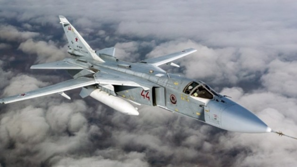 Rusiyanın Su-24M bombardmançı təyyarəsi məhv edildi