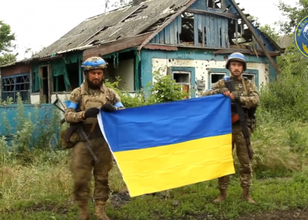 Ukrayna bu kəndi 15 aydan sonra azad etdi
