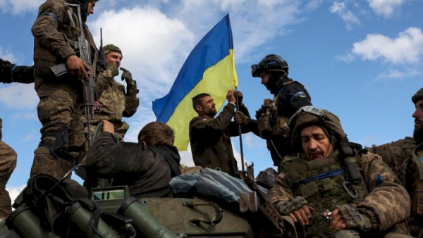 Ukrayna ordusu son bir həftədə 16 kv.km ərazini azad edib