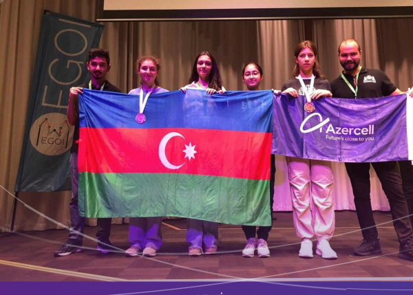 Avropa Qızlar İnformatika Olimpiadasında Azərbaycanın növbəti uğuru